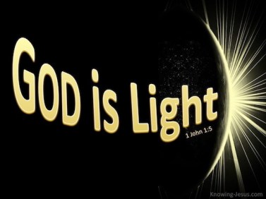 God is light